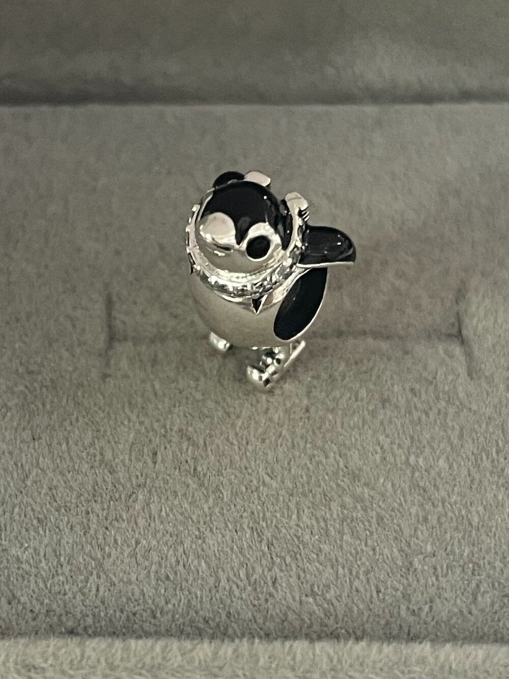 Pandora Skiing Penguin Charm